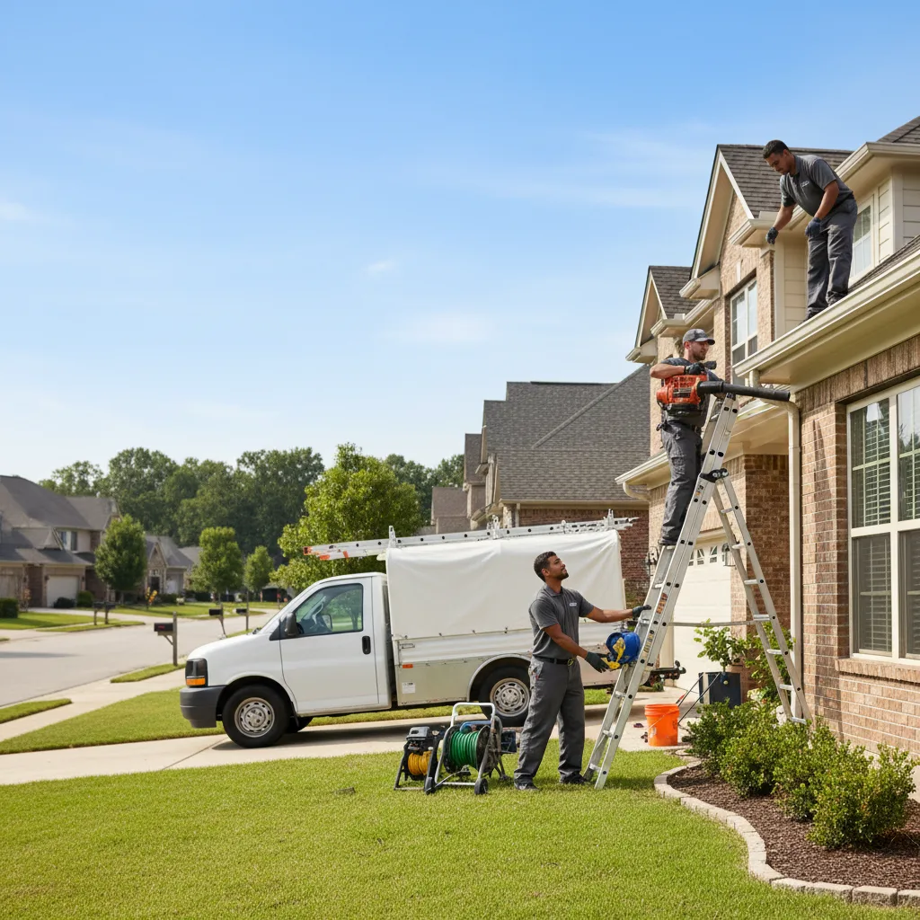 Home Gutter Service in Luling, TX near me